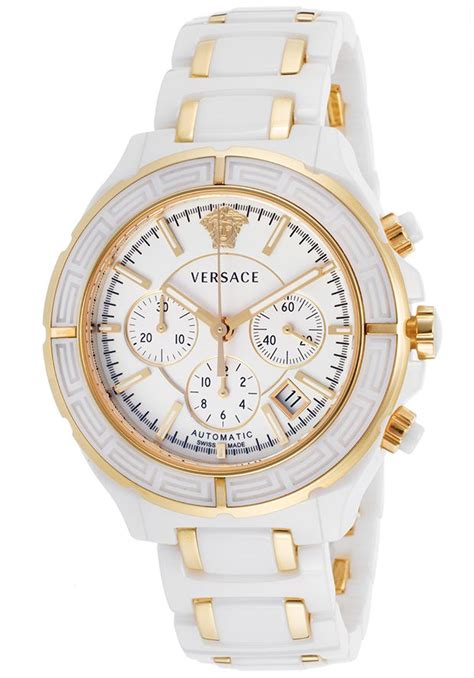 reloj versace mujer blanco|Versace men's watch.